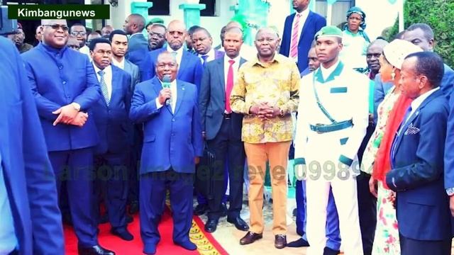 MESSAGE DU CHEF DE L'ETAT FELIX TSHISEKEDI A NKAMBA смотреть онлайн