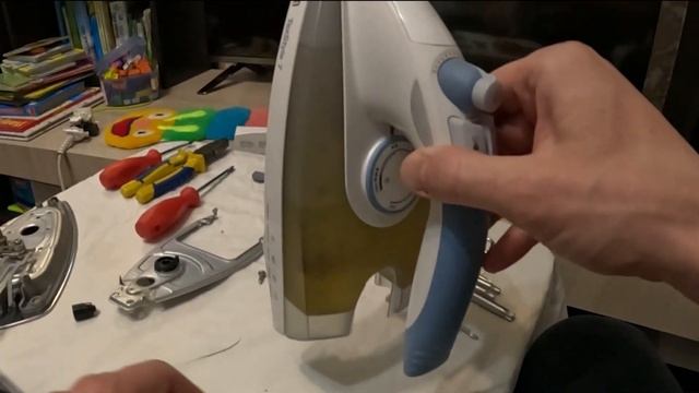 Как разобрать утюг Braun Texstyle 7