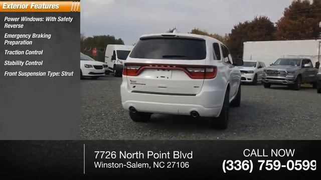 2020 Dodge Durango Winston-Salem NC T1398 смотреть онлайн