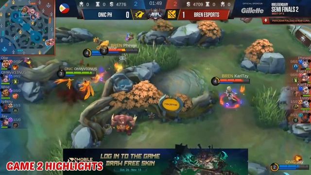 [HIGHLIGHTS] Bren Esports vs Onic PH | MPL-PH S6 Semifinals - MLBB смотреть онлайн