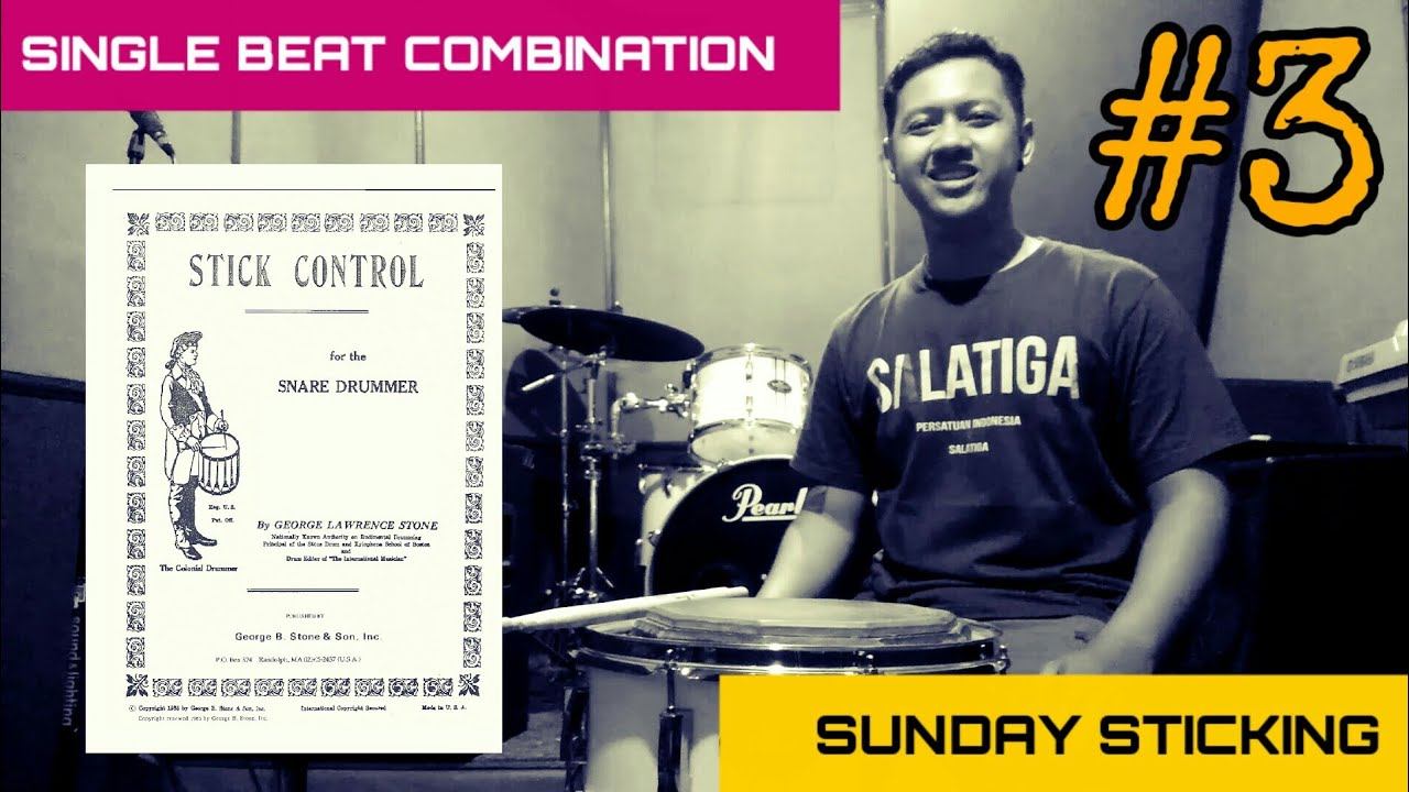 STICK CONTROL ( By GEORGE LAWRENCE STONE )#stickcontrol #georgelawrencestone #rudiment #stayathome