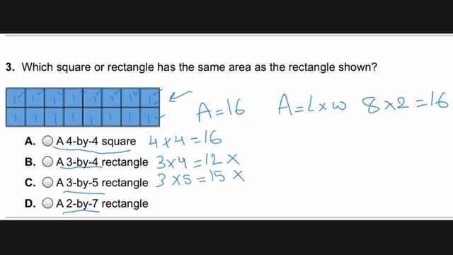 Grade 3 Geometry: Area & Perimeter (Review) смотреть онлайн