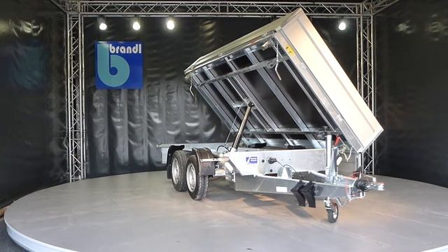 Brandl Anhänger - Hochlader/Dreiseitenkipper Alu 2700 kg - Art A001021- gekippt Seite смотреть онлайн