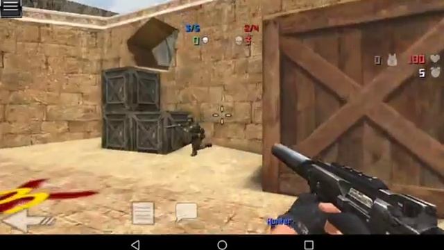 Играем в подобие CS:Sourse смотреть онлайн