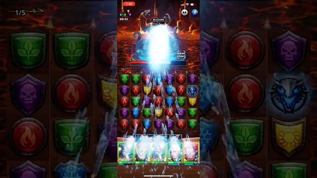 Empires and Puzzles-Blue Titan Attack смотреть онлайн