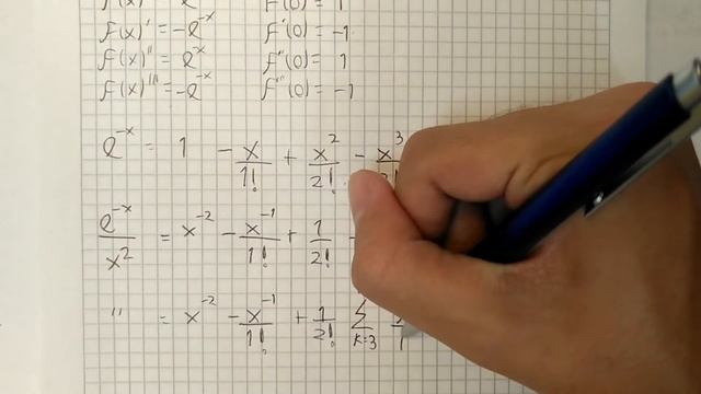 Integral de e^-x/x^2 serie de Taylor o serie de potencias. смотреть онлайн