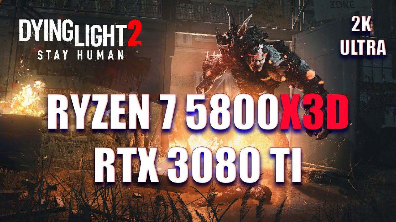 Dying Light 2 Stay Human | Ryzen 7 5800x3d + RTX 3080 TI | ULTRA (2K) смотреть онлайн