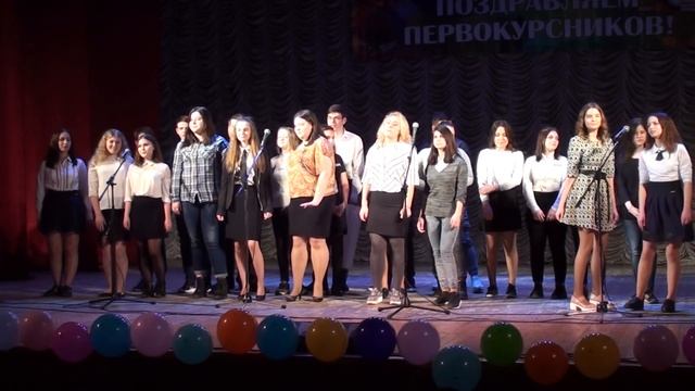 Посвящение в студенты ВПТ 2019. Группа 1-ПК (песня) смотреть онлайн