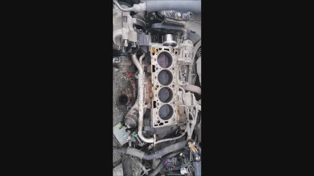 Часть 1: Разбор, ДВС F14D4 Шевроле Авео. смотреть онлайн