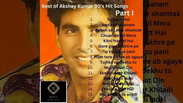 Best Of #akshaykumar || Akshay Kumar Ke 90's Super Hit Songs || Audio Songs || Part I ||