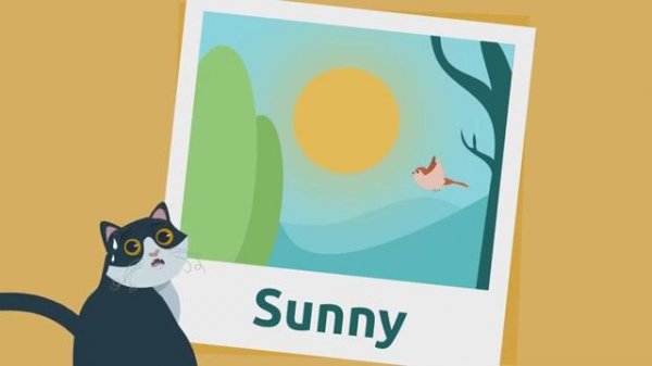 Английский для детей The weather for kids