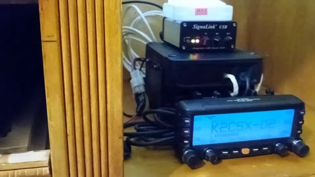 Yaesu FTM 350 5 watt EchoLink node. K2CSX смотреть онлайн
