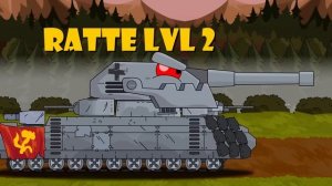 Эволюция гибридов Демон КВ 44 vs Алмазный КВ-44 - Мультики про танки