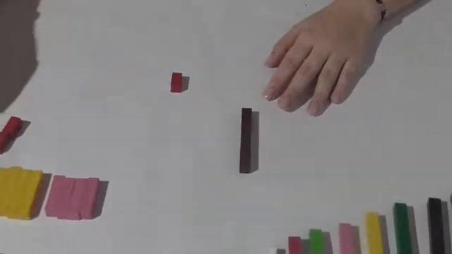 EXPLICACIÓN, de la Resta con las Regletas de Cuisenaire смотреть онлайн