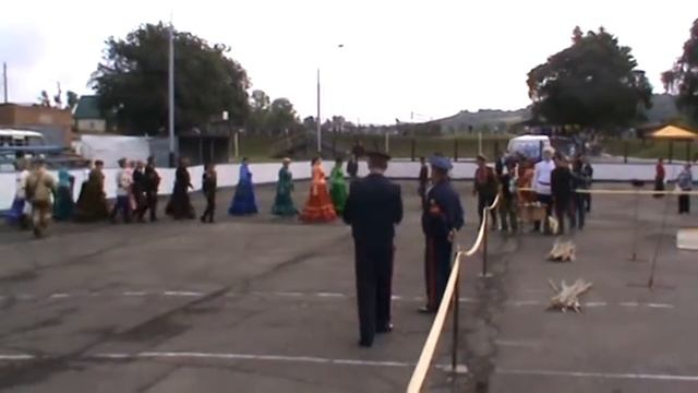 Казаки на "Шукшинских чтениях" в Сростках 2018 Открытие площадки (3) смотреть онлайн