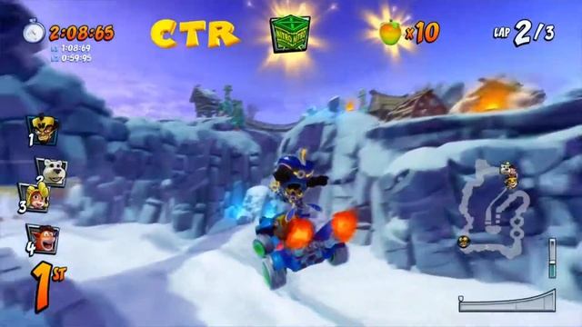CTR Crash Team Racing Nitro Fueled Part 16 - CTR Challenges 1 смотреть онлайн