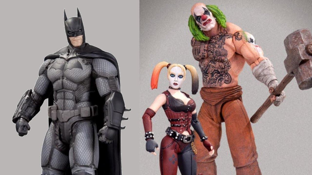 New Batman Arkham Origins + Arkham City Figure Previews смотреть онлайн