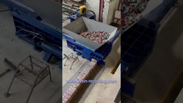 Aluminum Cans Baler-UBC baler- Baler Factory- Scrap Metal Baler-JinXin Baler-China Baler Supplier смотреть онлайн