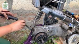 Yamaha Jog разборка скутера + реставрация!