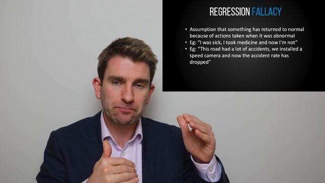 Logical Fallacies: The Regression Fallacy & Representative Bias 😏 смотреть онлайн