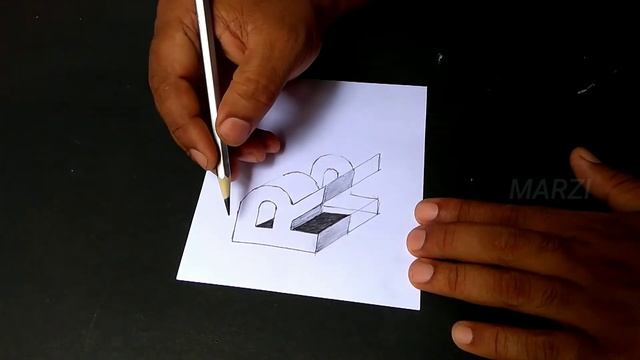 How to draw floating letter"R" смотреть онлайн
