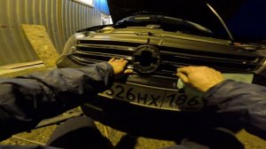 Замена решотки радиатора поло седан