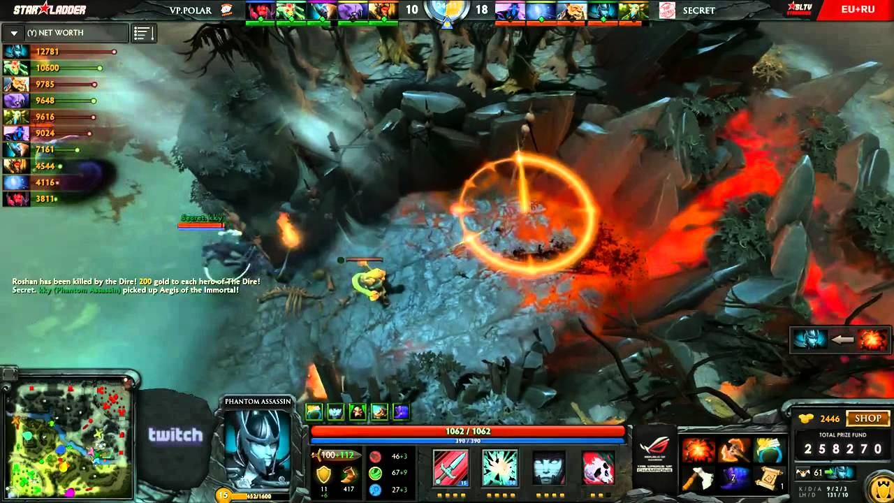 VP Polar vs Secret Team, SLTV Europe Season X, Day 28, Game 5 смотреть онлайн