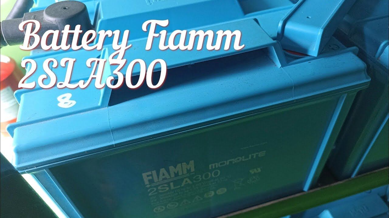 Battery Fiamm 2SLA300 смотреть онлайн