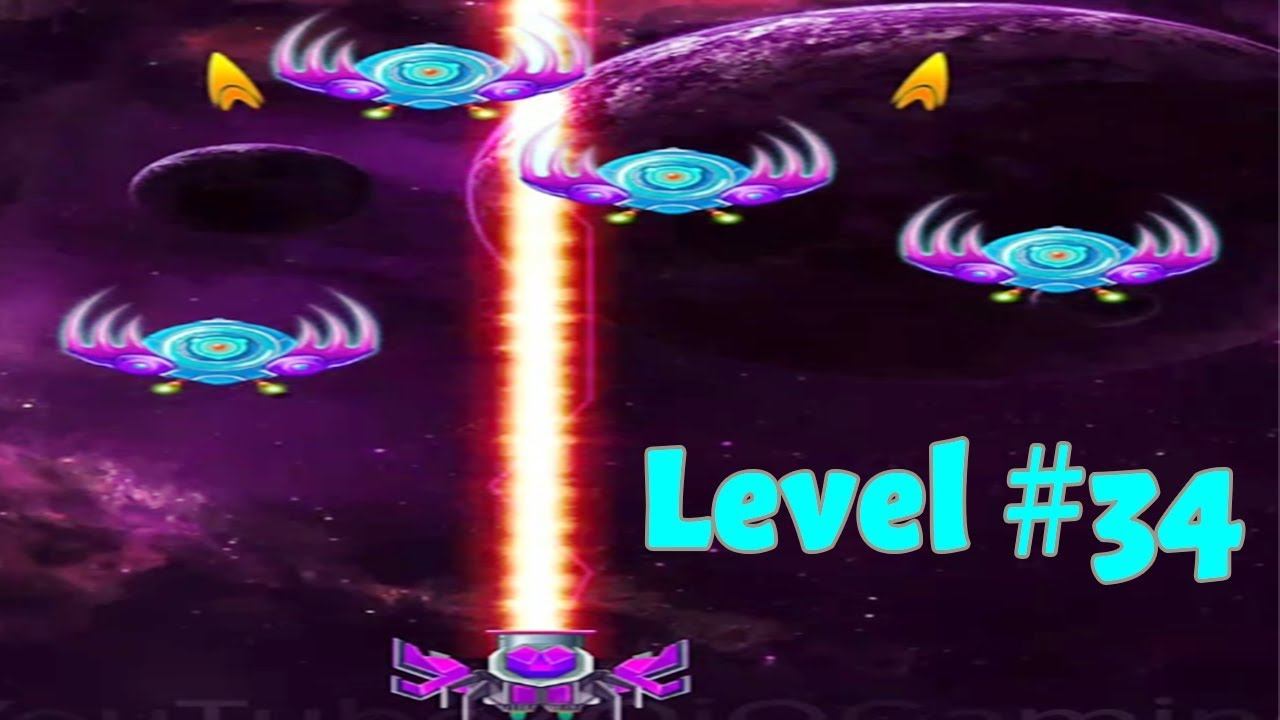 Without Dying - Galaxy Attack Alien Shooter Level #34 iOS/Android GamePlay_HD смотреть онлайн