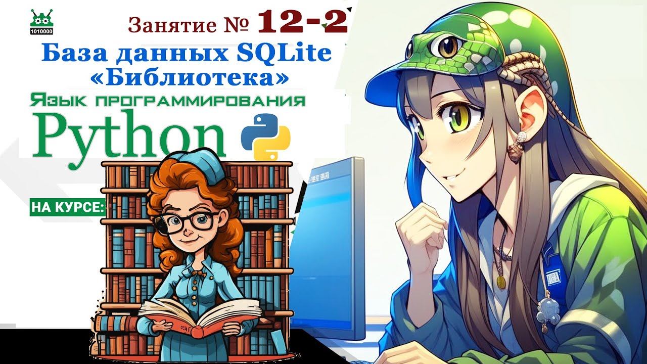 Занятие №12.2. Язык Python. "База данных SQLite" (часть 2) смотреть онлайн