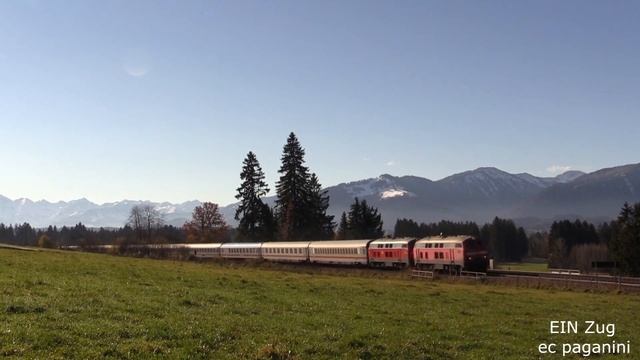 Als IC 2012 'Allgäu' noch ein "richtiger" Zug war! Mit acht Wagen und zwei Dieselloks statt nun 5/1 смотреть онлайн