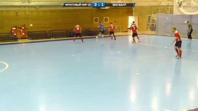 Первенство Ветеранов 35+. Фруктовый мир (в) - ЭКО-Балт 5:6 (видеобзор) смотреть онлайн
