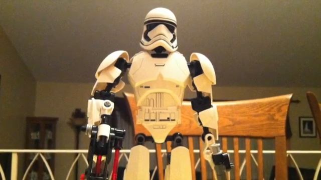 Lego Star Wars Buildable Figures First Order Stormtrooper #2 смотреть онлайн
