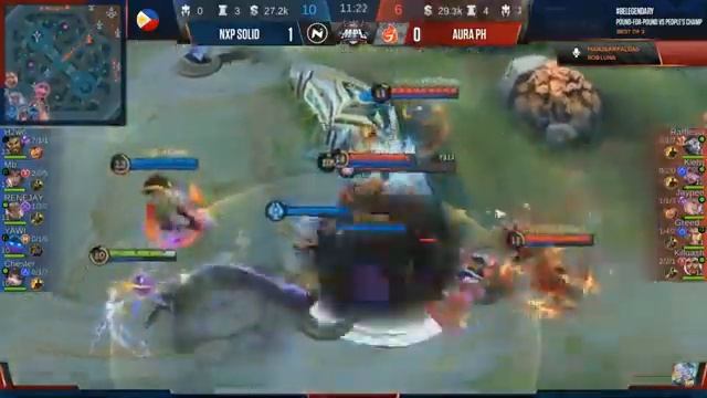 AURA PH VS NXP SOLID Game 2 | MPL PH Season 6 Regular Season Week 7 Day 2 смотреть онлайн