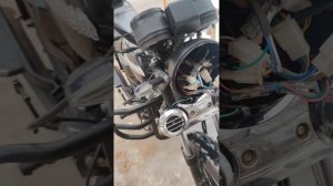 Установка лед фары на альфу.