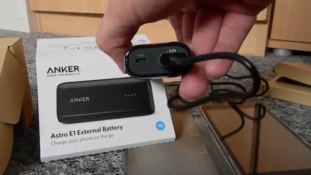 Anker Astro E1 Test 5200mAh 2te Generation Powerbank смотреть онлайн