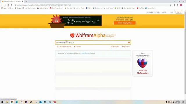 Calculus II -- Integral Tables and Computer Algebra Systems смотреть онлайн