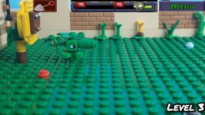зомби против растений, но это lego
