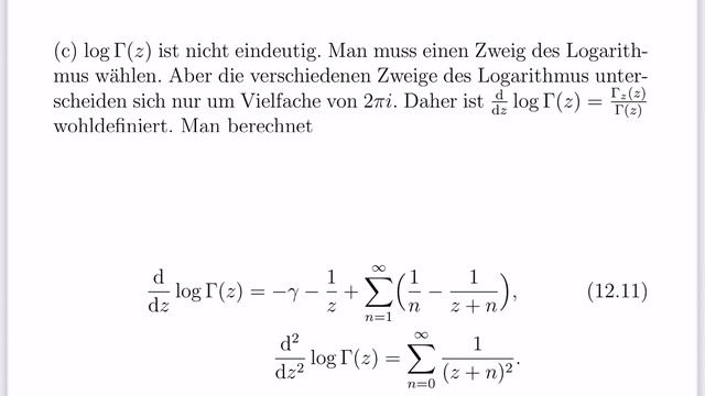 Funkth23: K12-2 Eigenschaften der Gamma Funktion смотреть онлайн