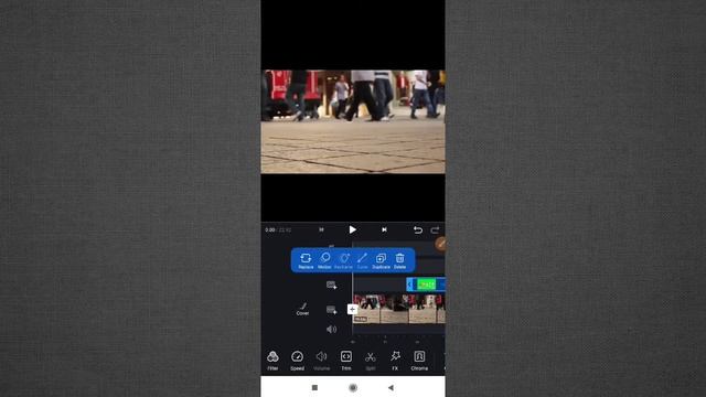 How to use Chroma key in VN Video Editor App || How to change Blue/green background in VN App смотреть онлайн