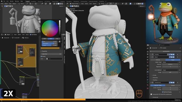 71 8-11 Texturing the clothes смотреть онлайн