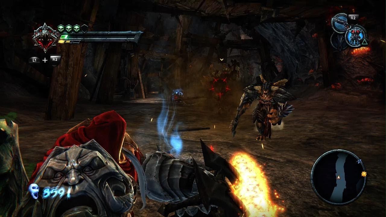 Darksiders Warmastered Edition И вновь продолжается бой. Песчаный червь и волна демонов смотреть онлайн