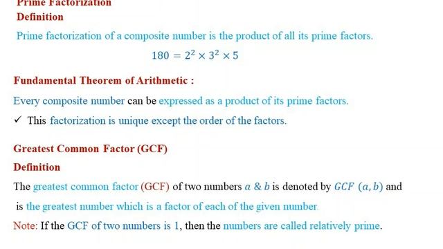 The set of natural numbers | Prime factorization | GCF | LCM | Odd | Even | Maths for Fresh part 7 смотреть онлайн