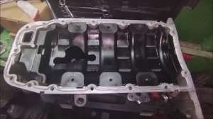 Переклейка поддона картера Авео Т250 F14D4