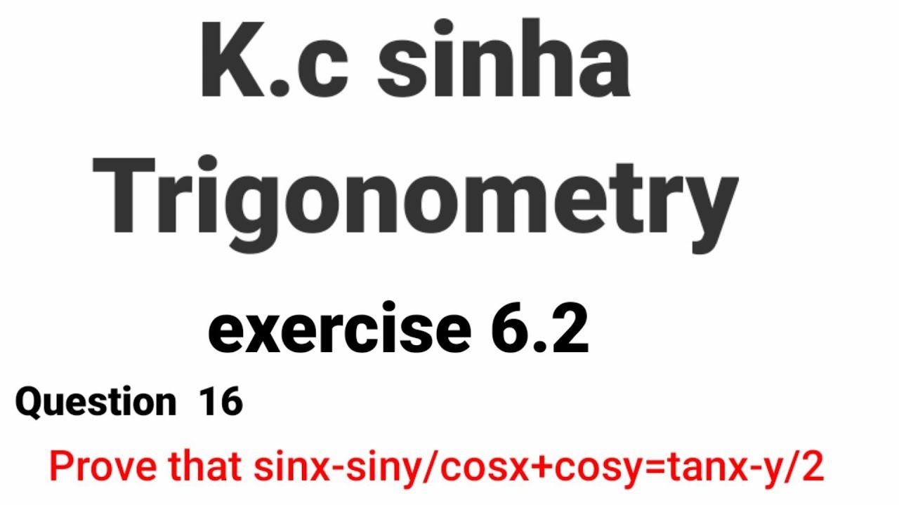 Prove that sinx-siny/cosx+cosy=tanx-y/2 смотреть онлайн