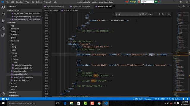 User Login Authentication laravel 6.0 смотреть онлайн