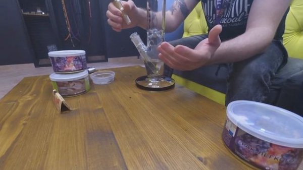 Как сделать КРЕПКИЙ КАЛЬЯН? Курение Frigate через БОНГ!