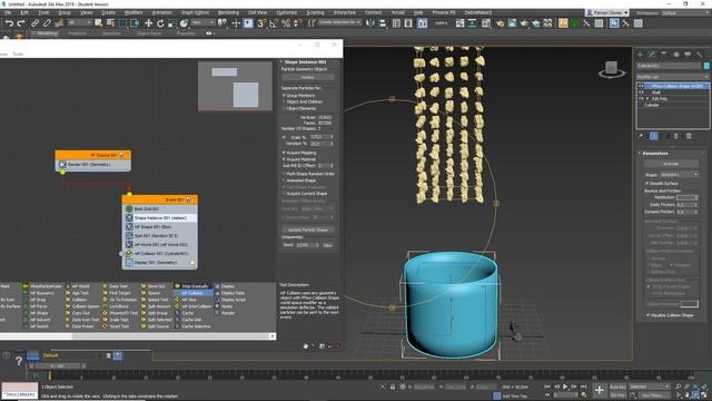 3D Studio Max Particle Flow for Beginners , 3ds max particle flow et collisions смотреть онлайн