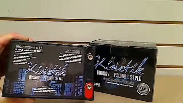 HC400-BLU 12V Kinetik Stereo Power Cell | batteryspecialist.ca смотреть онлайн