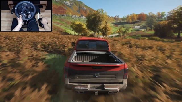 ASMR Gaming - Exploring Nature in Forza Horizon 4 with Nissan Titan | Logitech G920 Gameplay смотреть онлайн